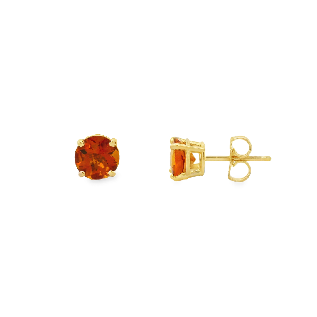 Colored Stone Earrings