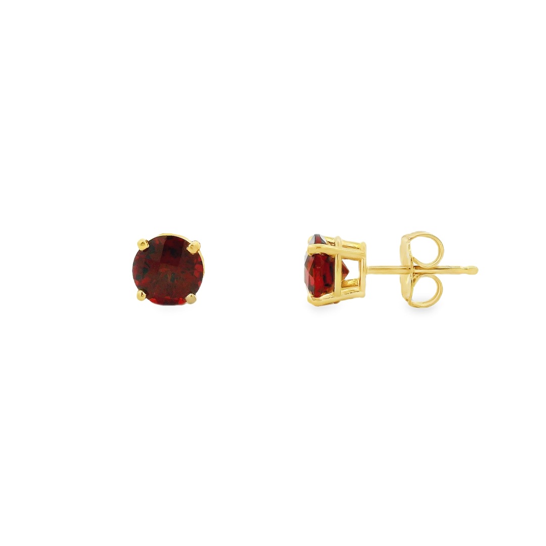 Colored Stone Earrings