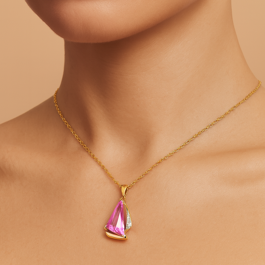 Estate Colored Stone Necklace