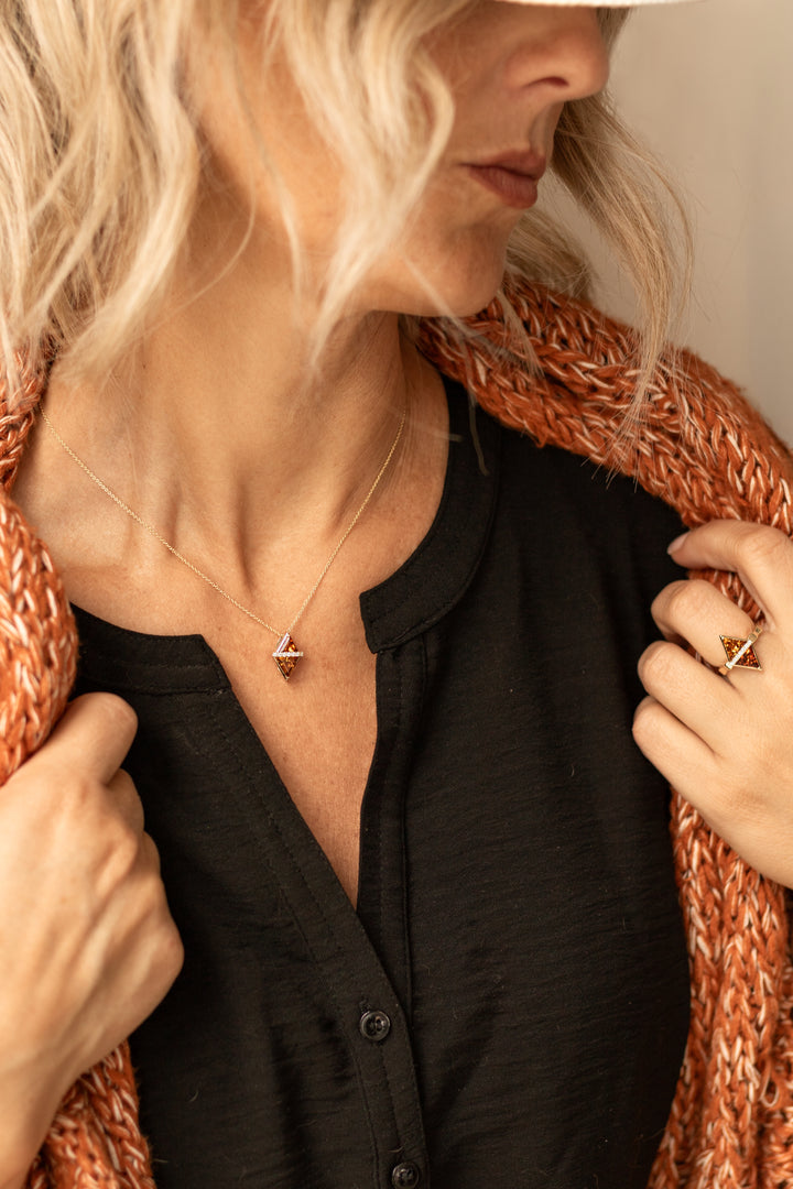 Colored Stone Necklace