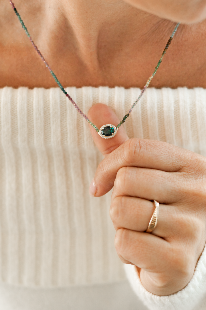 Colored Stone Necklace