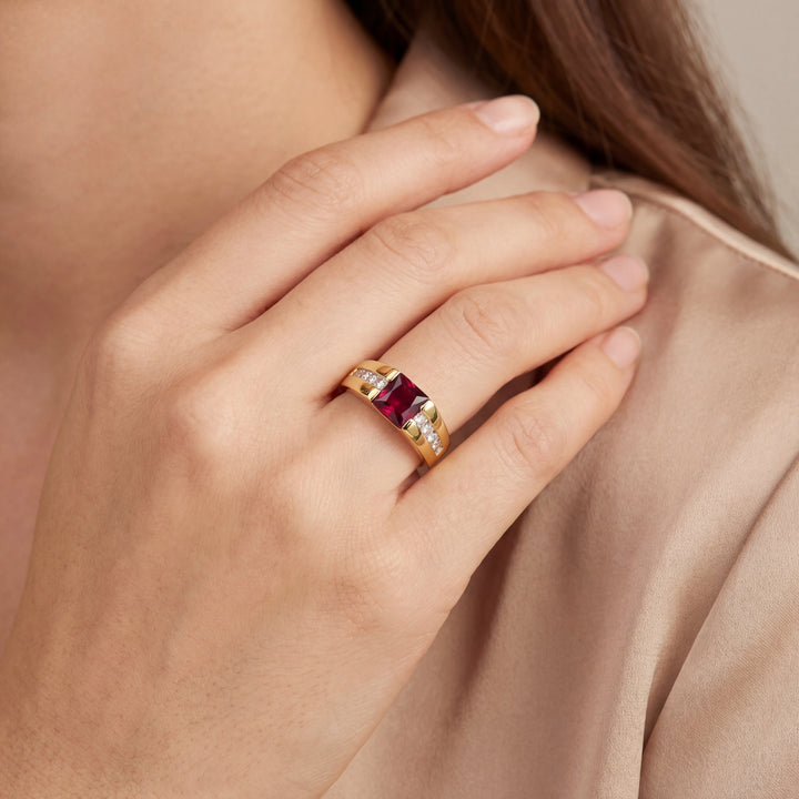 Estate Colored Stone Ring