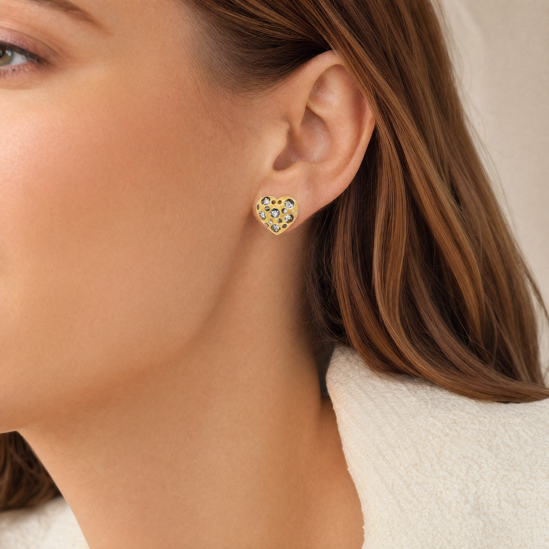 Estate Diamond Earrings