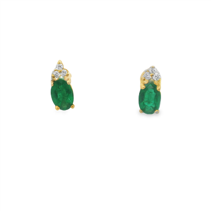 Estate Colored Stone Earrings