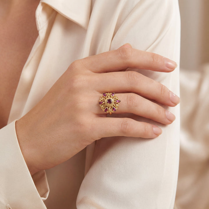 Estate Color Stone Ring