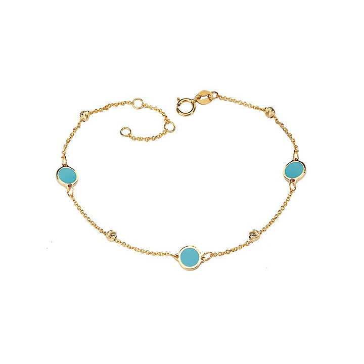 Colored Stone Bracelet