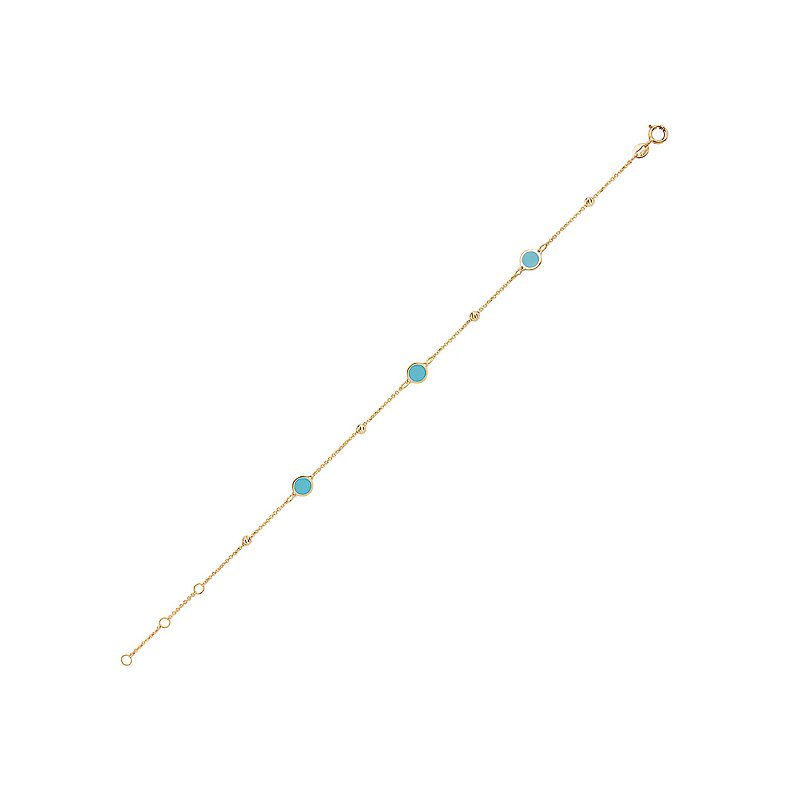 Colored Stone Bracelet