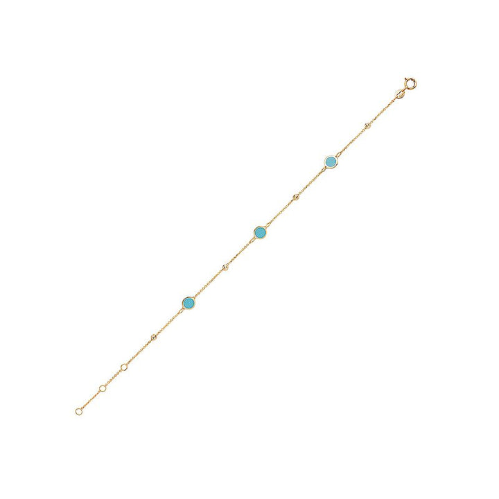 Colored Stone Bracelet