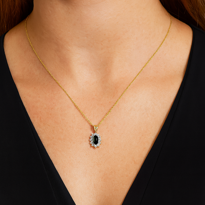 Estate Colored Stone Necklace