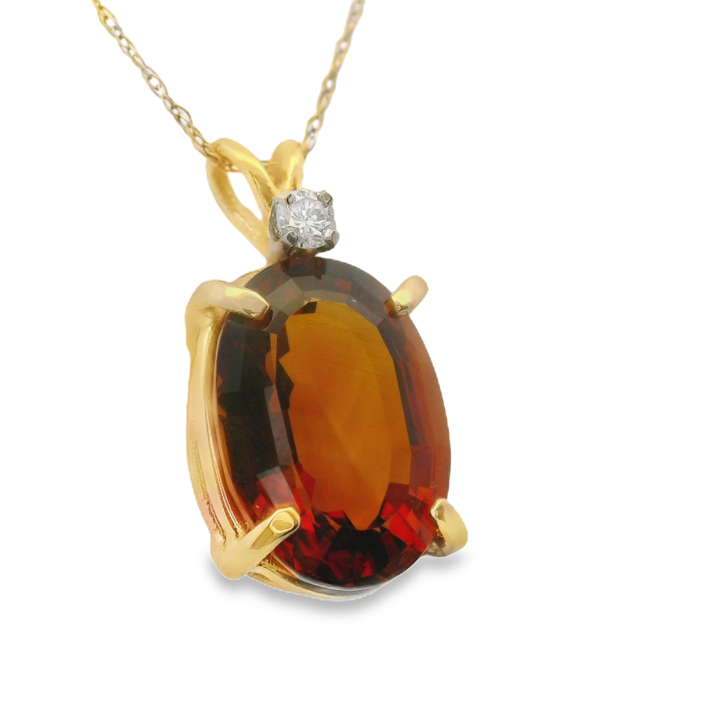 Estate Colored Stone Necklace