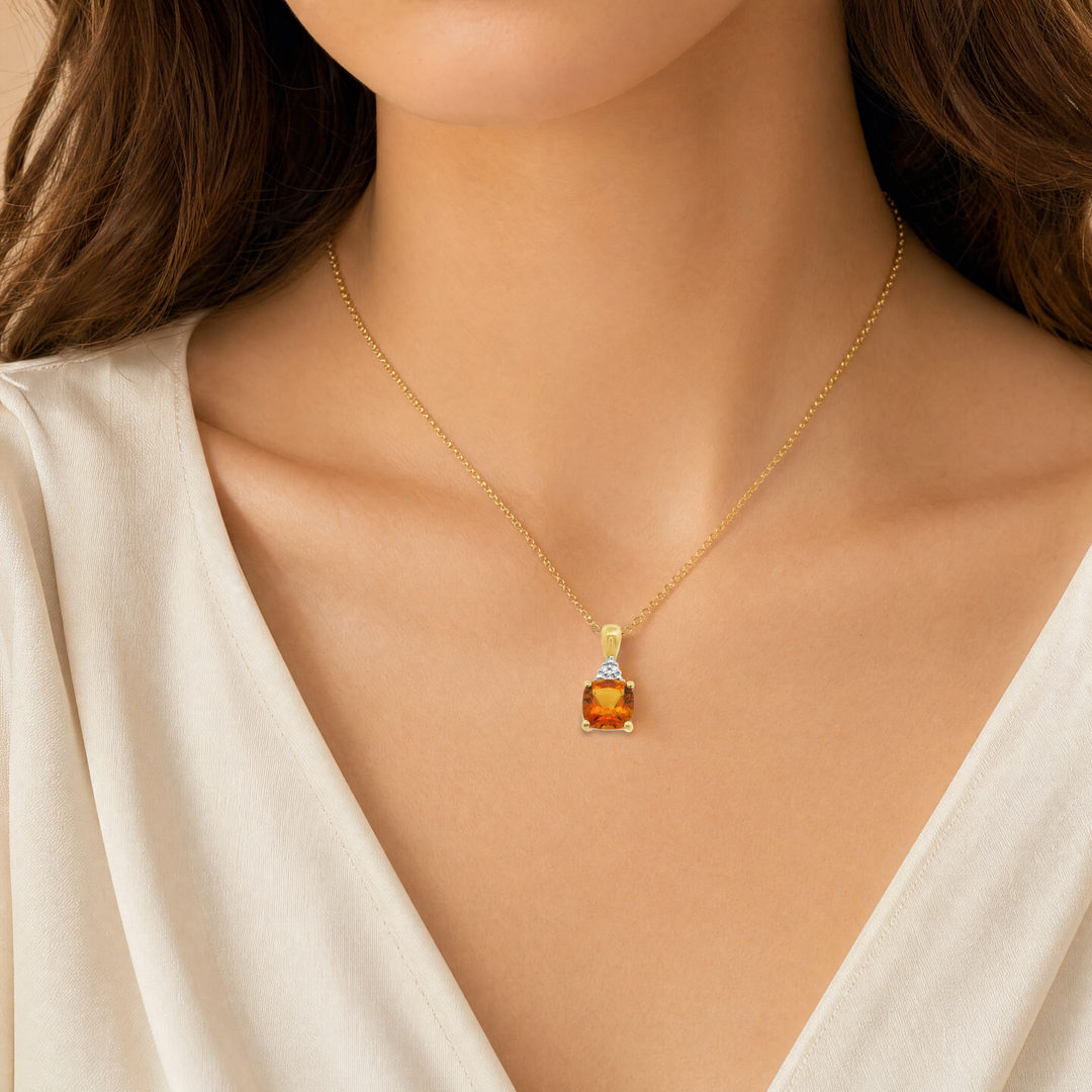 Estate Colored Stone Necklace