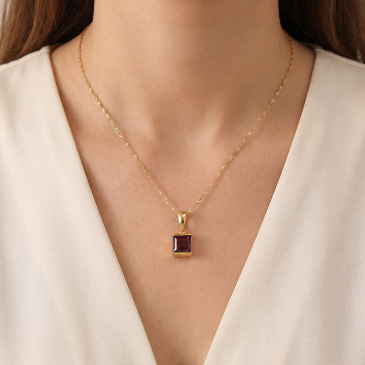 Estate Colored Stone Necklace