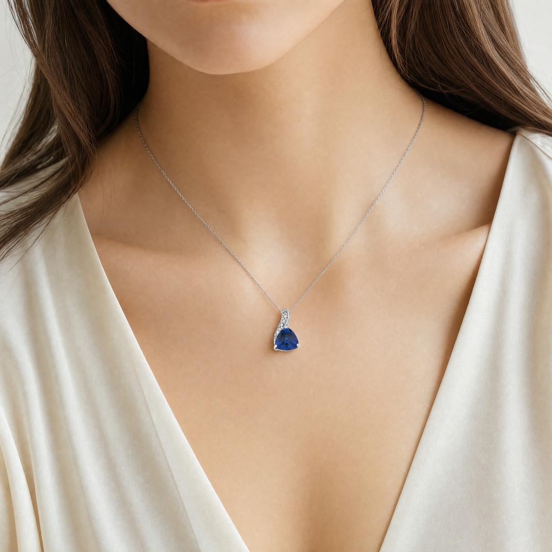 Estate Colored Stone Necklace