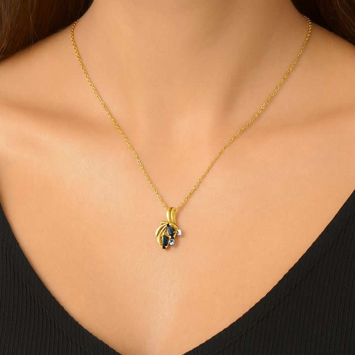 Estate Colored Stone Necklace