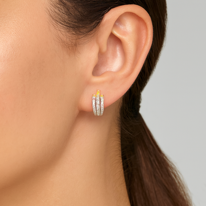 Estate Diamond Earrings