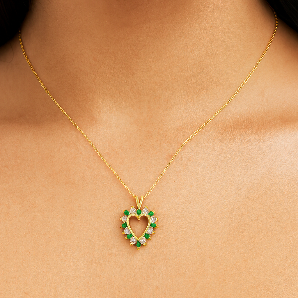 Estate Color Stone Pendants