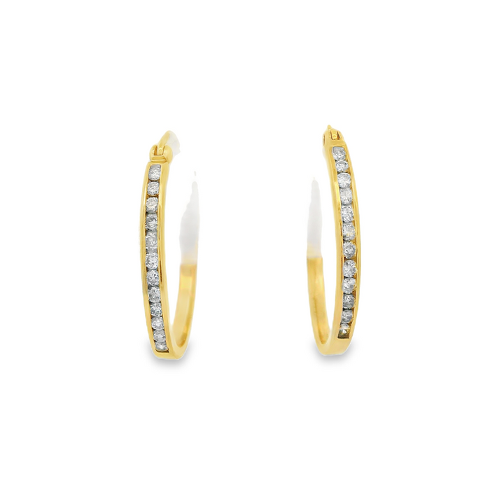 Estate Diamond Earrings