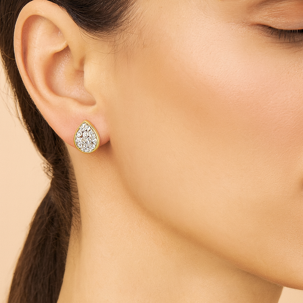 Estate Diamond Earrings