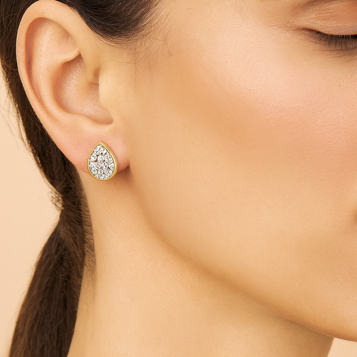 Estate Diamond Earrings