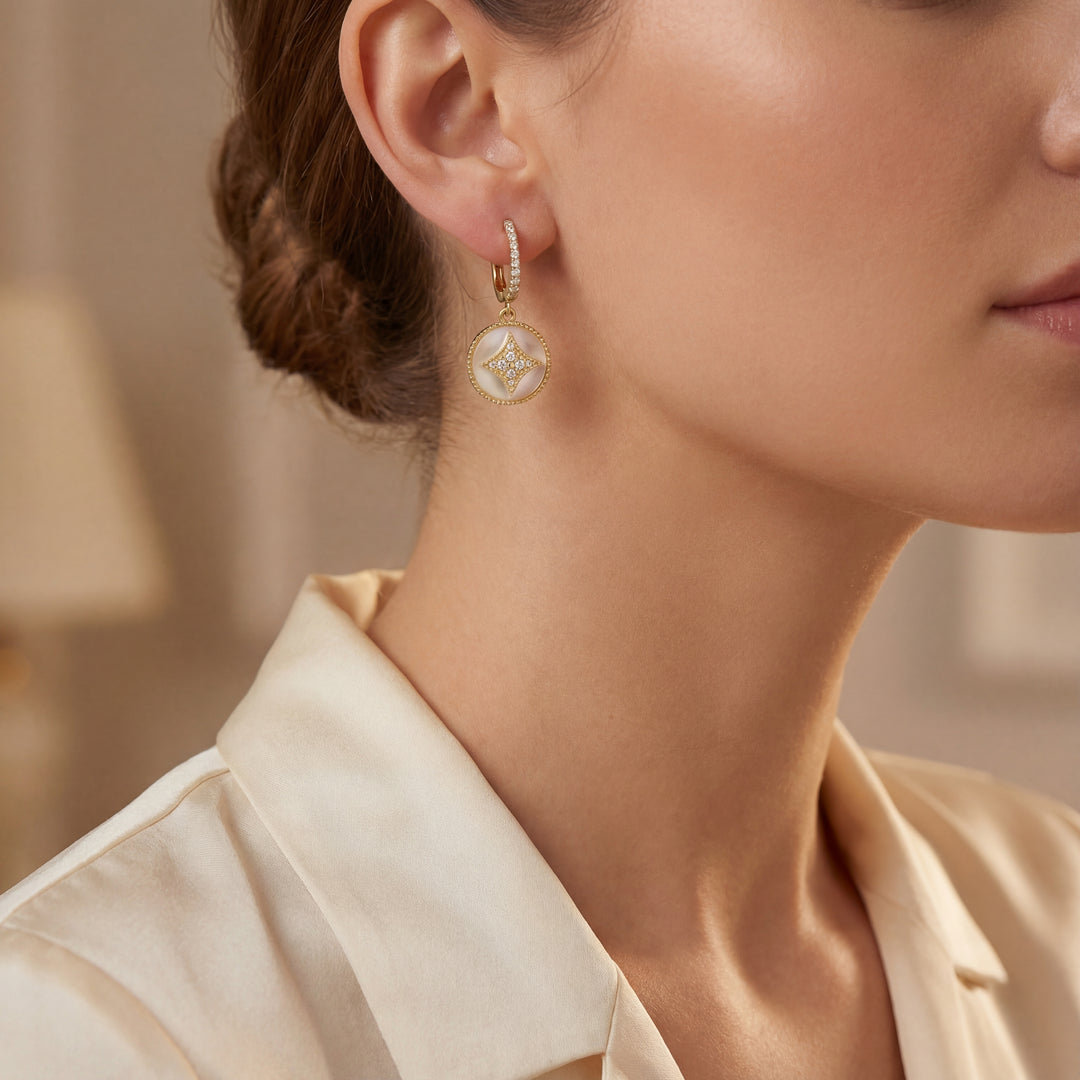 Closeout Color Stone Earring