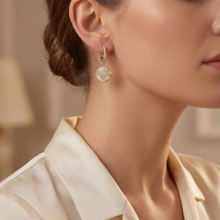 Closeout Color Stone Earring