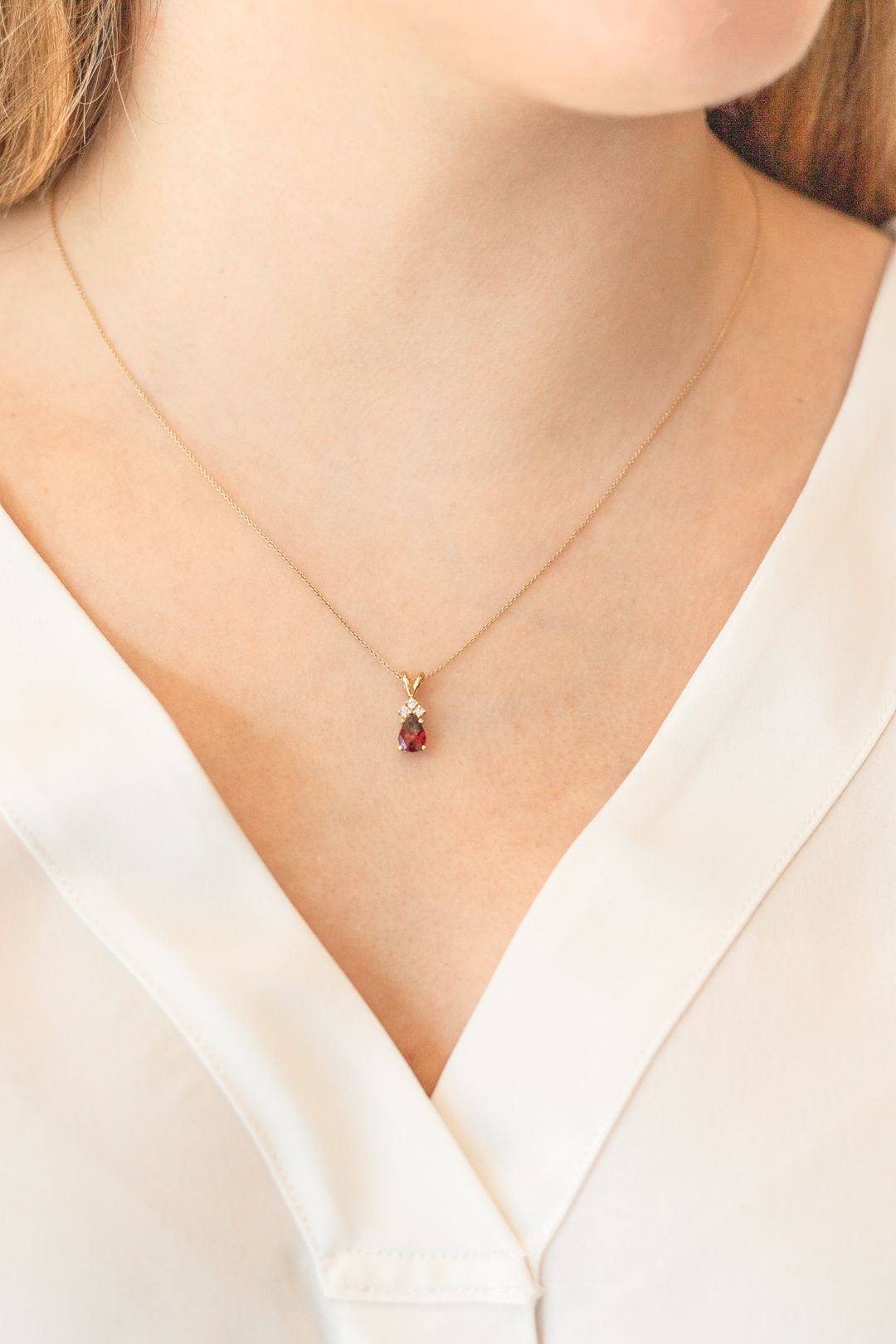 Estate Colored Stone Necklace