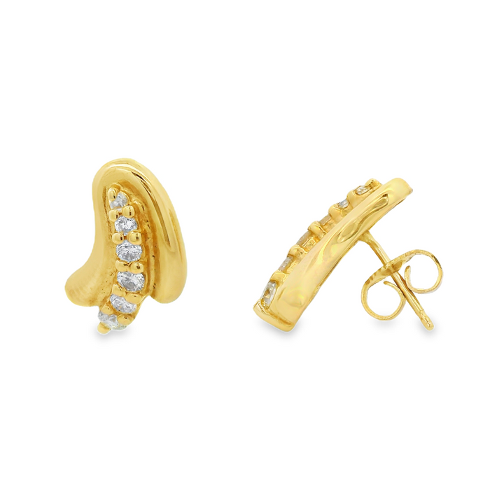Estate Diamond Earrings