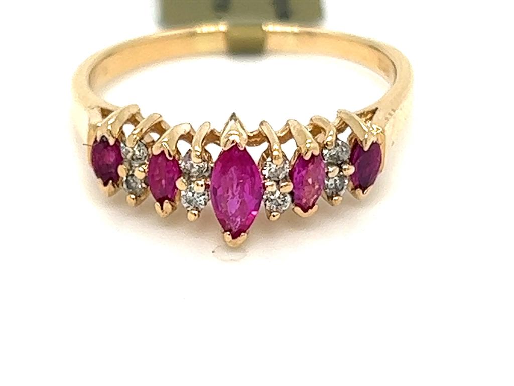 Estate Color Stone Ring