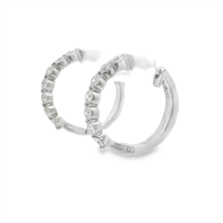 Estate Diamond Earrings
