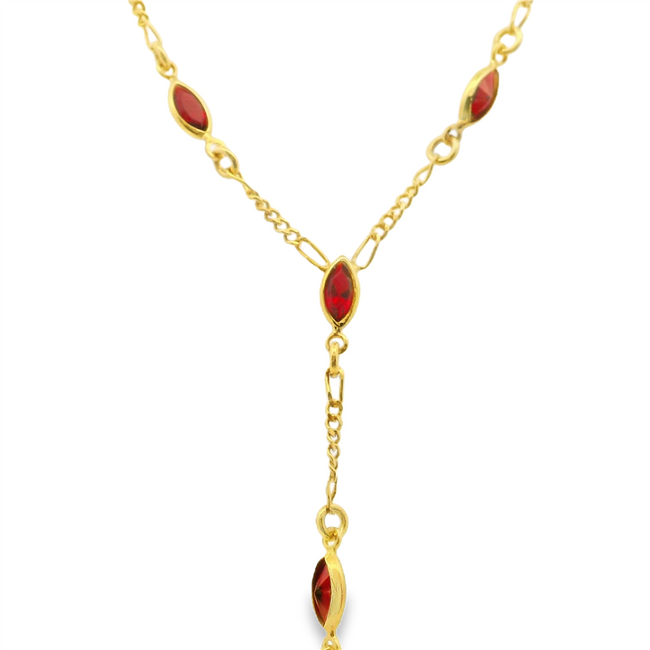 Estate Colored Stone Necklace