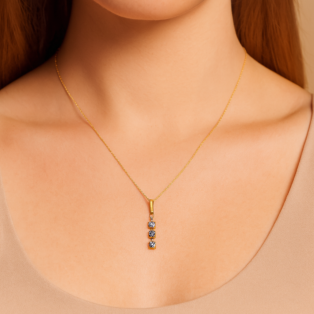 Estate Colored Stone Necklace