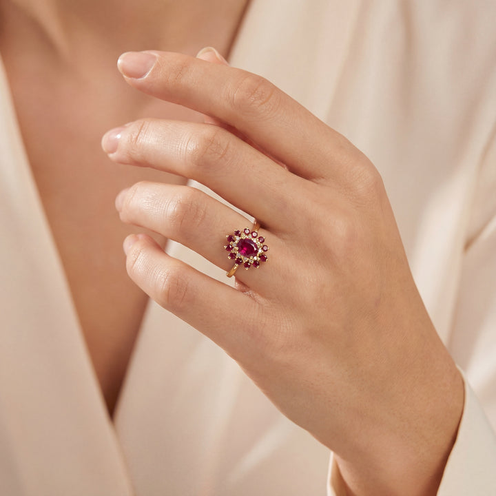 Estate Color Stone Ring