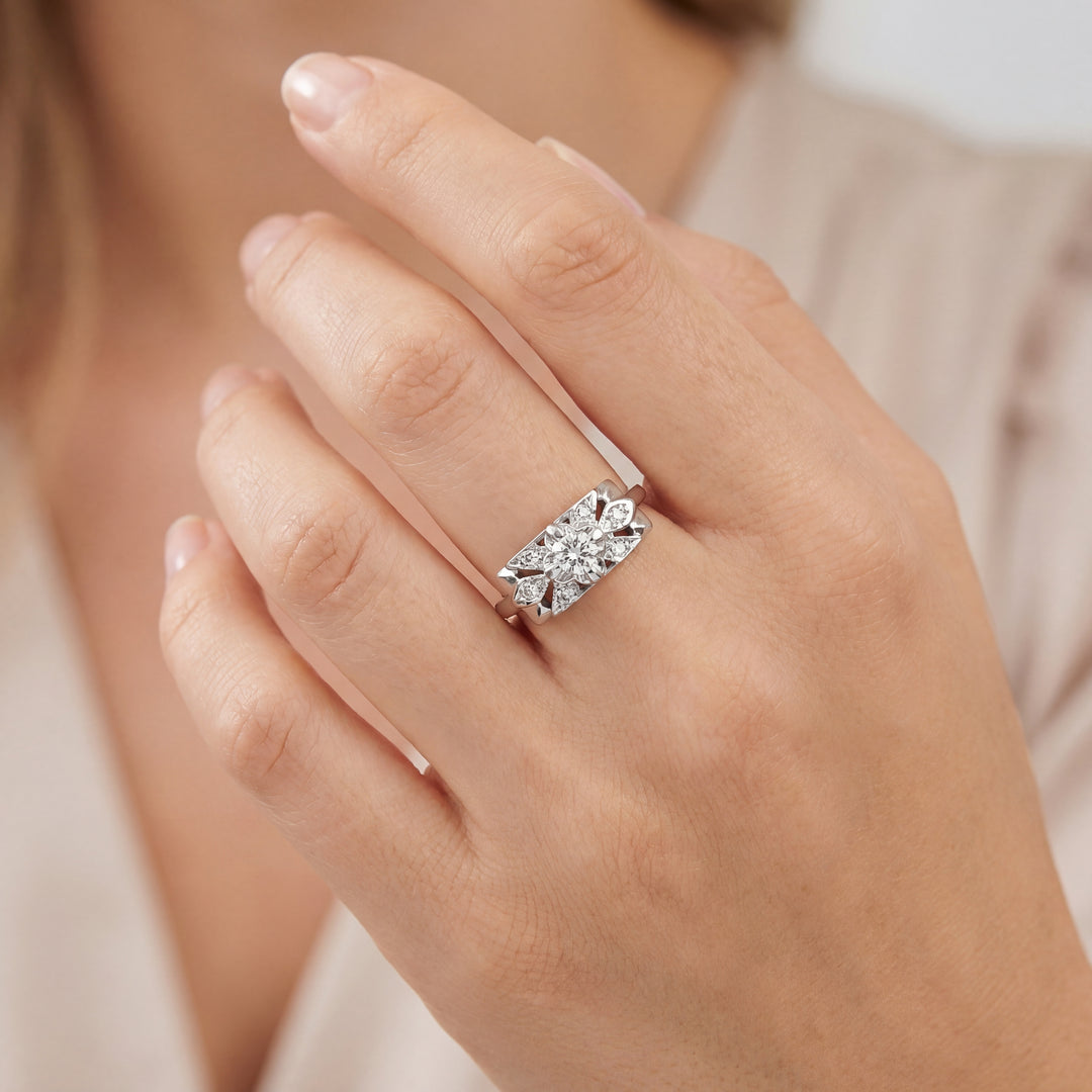Estate Diamond Fashion Ring
