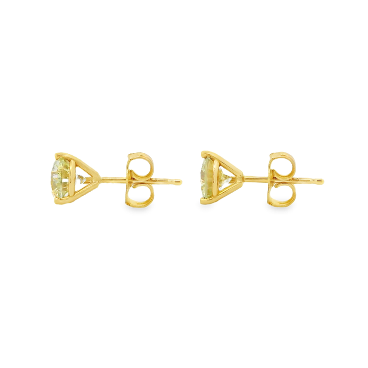 Estate Diamond Earrings