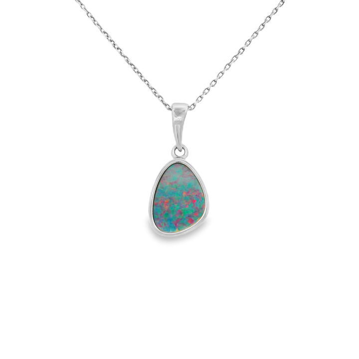 Estate Colored Stone Necklace
