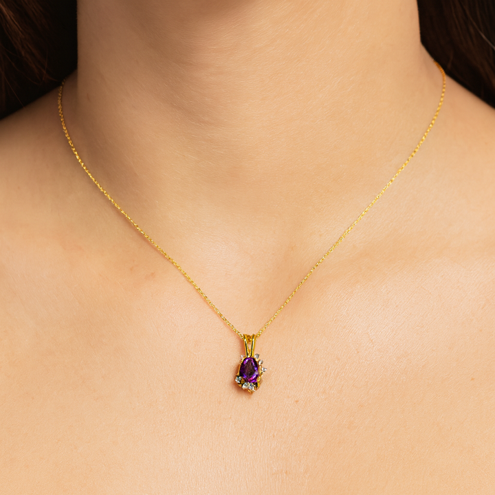 Estate Colored Stone Necklace