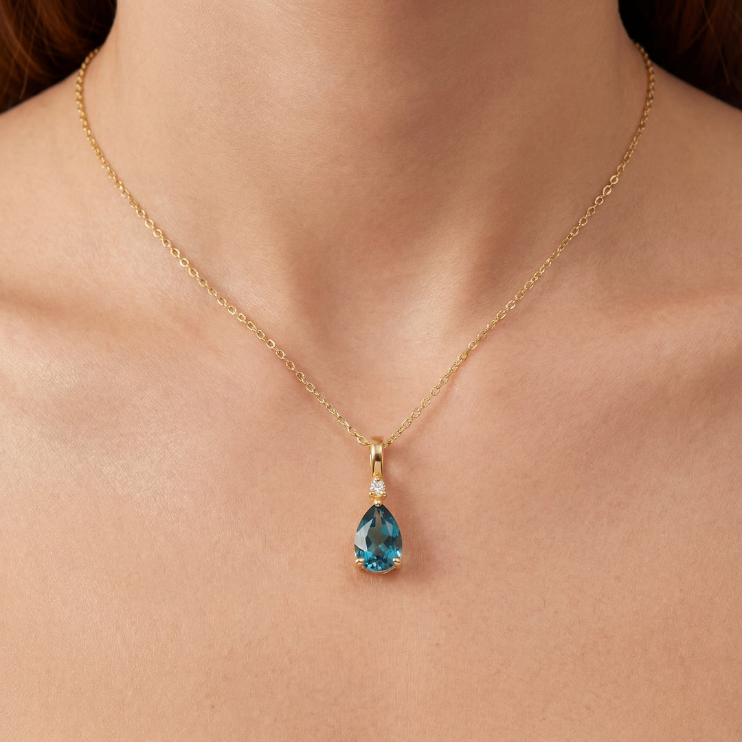 Estate Colored Stone Necklace