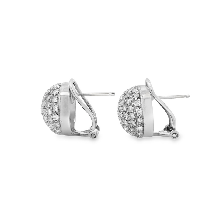 Estate Diamond Earrings