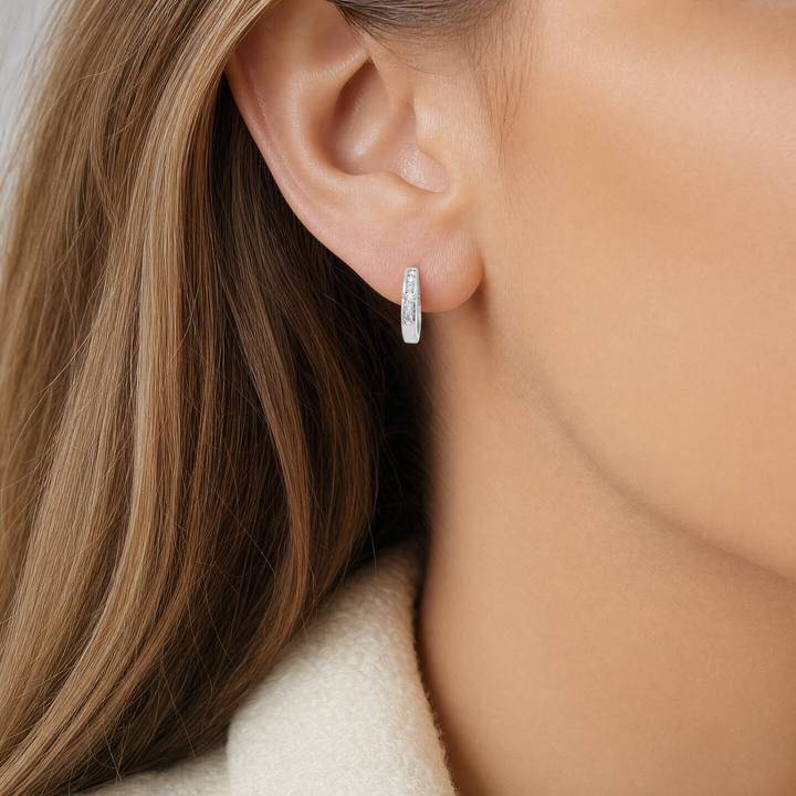 Estate Diamond Earrings