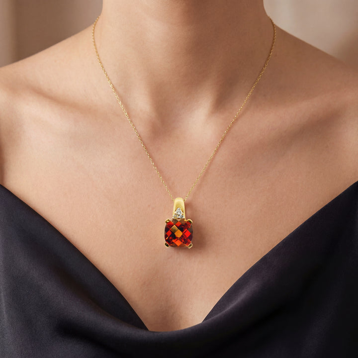 Estate Colored Stone Necklace