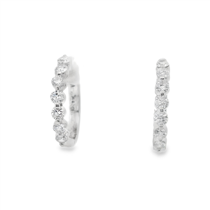 Estate Diamond Earrings