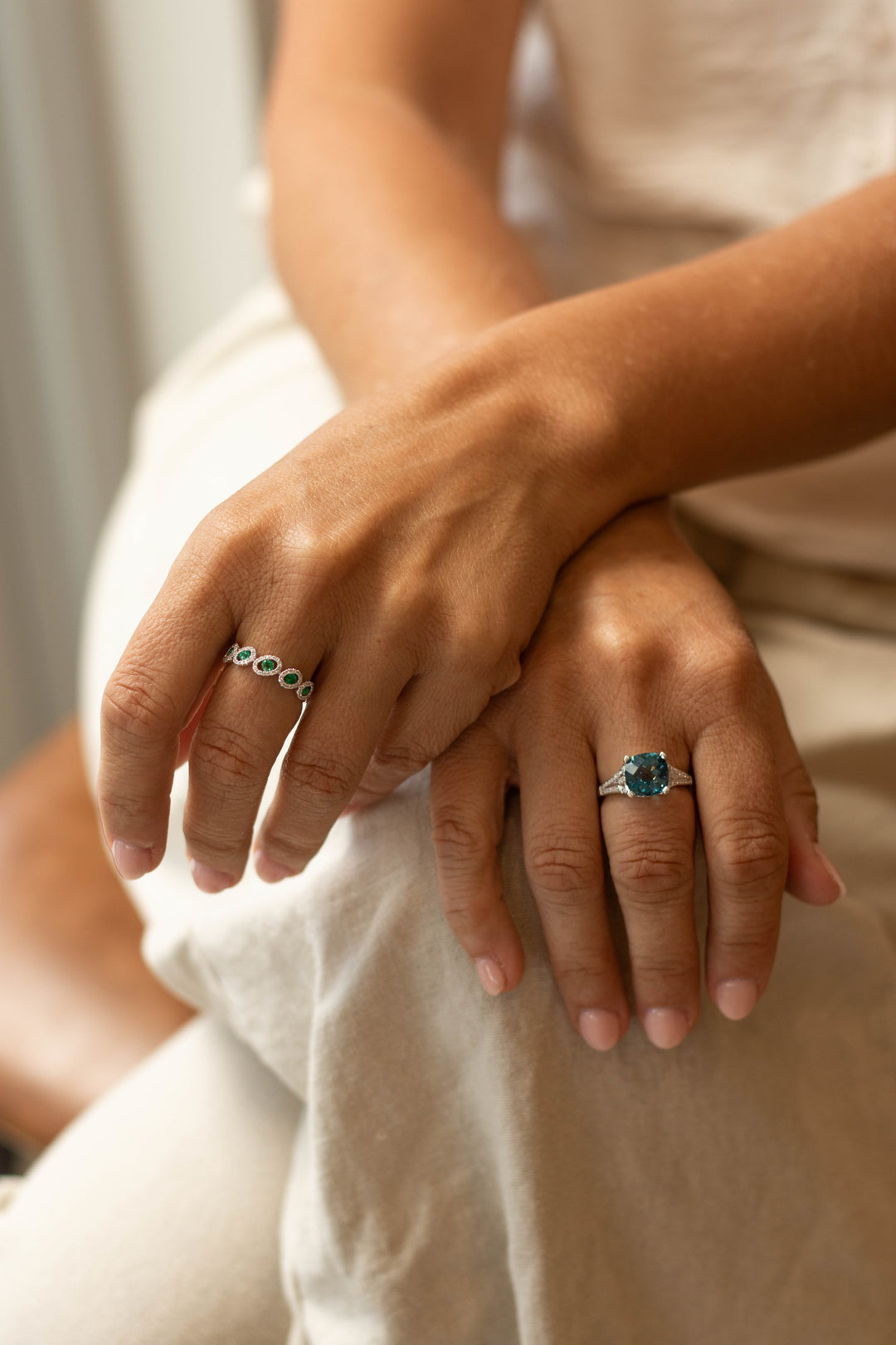 Estate Color Stone Ring