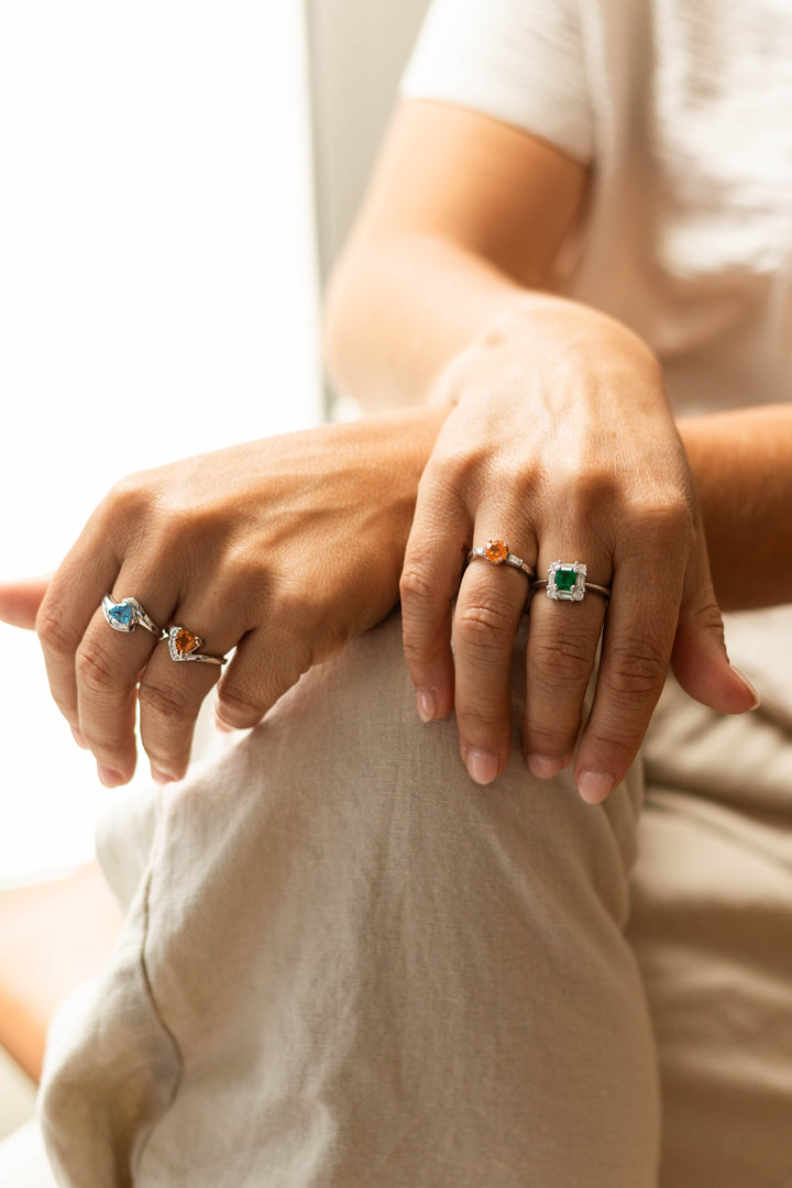 Estate Color Stone Ring