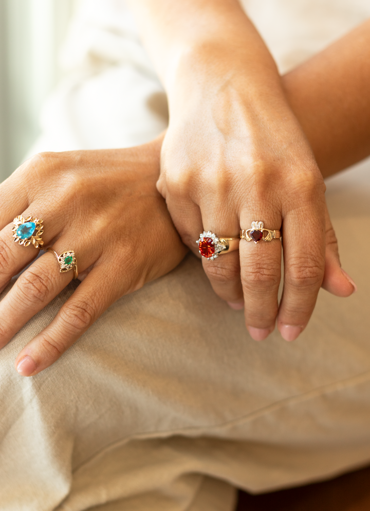 Estate Color Stone Ring