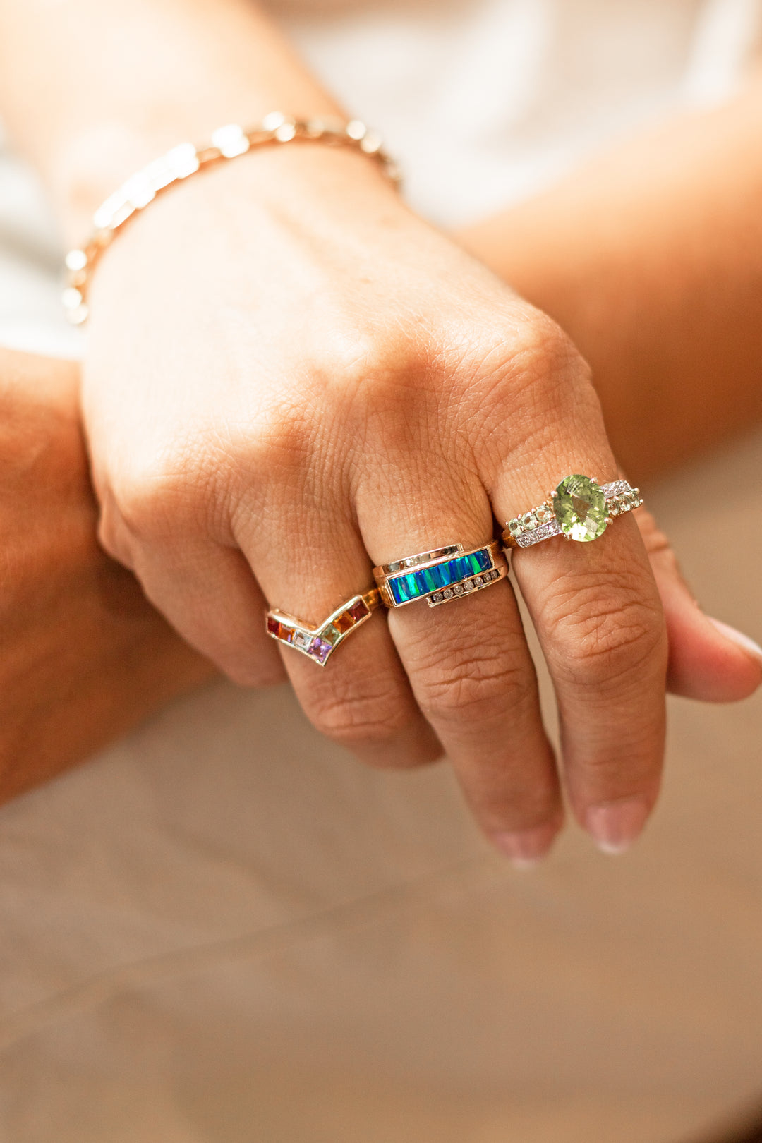 Estate Colored Stone Ring