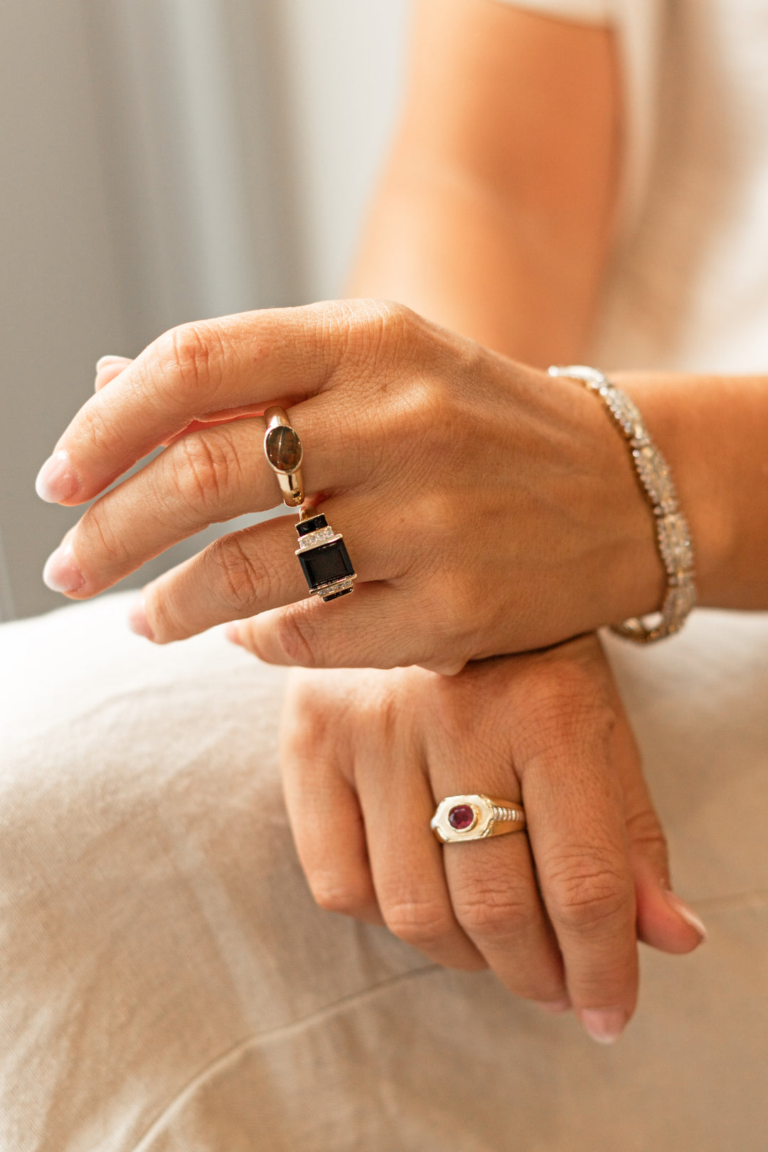 Estate Colored Stone Ring