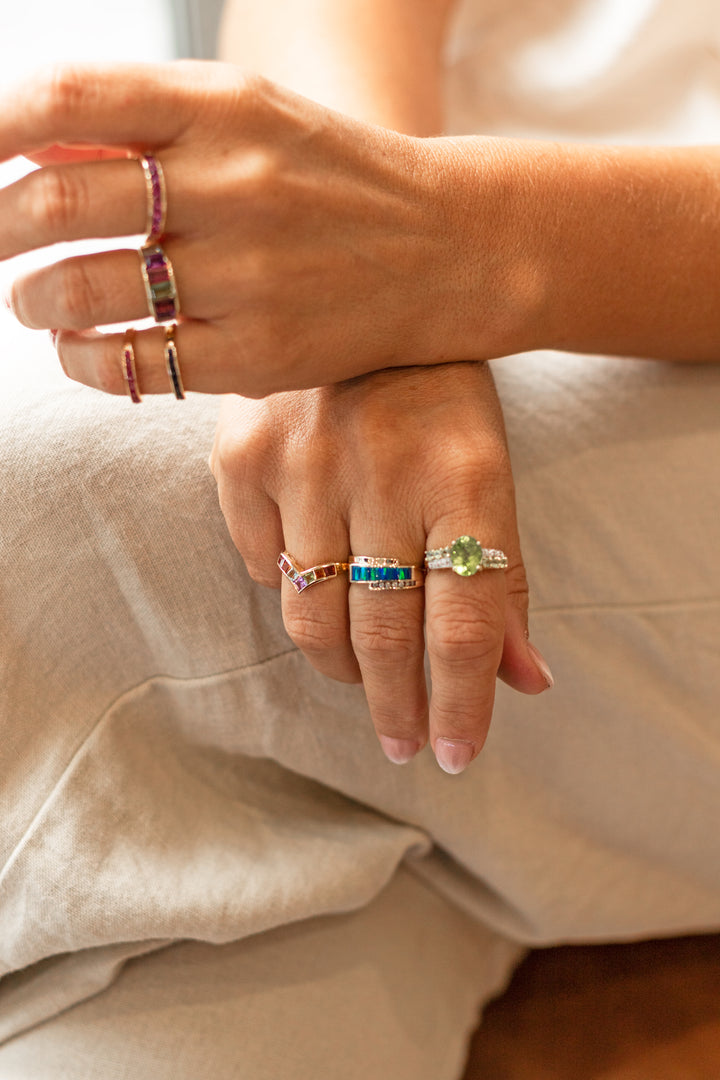Estate Colored Stone Ring