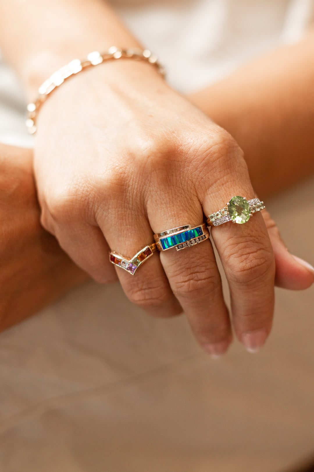 Estate Colored Stone Ring