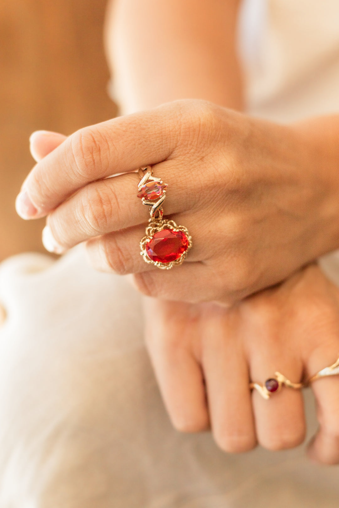 Estate Colored Stone Ring
