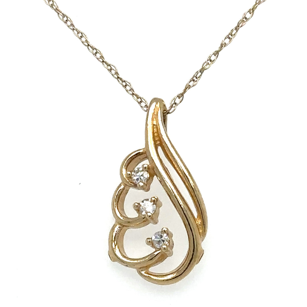 Estate Diamond Pendants